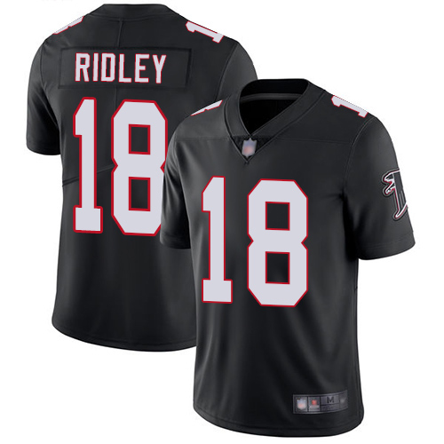 Atlanta Falcons Limited Black Men Calvin Ridley Alternate Jersey NFL Football #18 Vapor Untouchable
